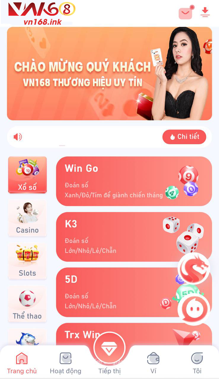 Xổ số VN168 mang đến cho bạn cơ hội thay đổi cuộc sống với mỗi tờ vé số – tham gia ngay để thử vận may và nhận những phần thưởng lớn ngay trong tầm tay